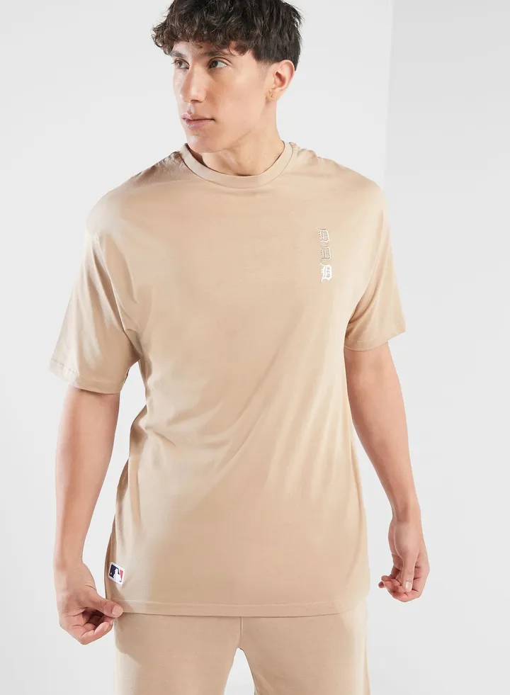 Detroit Tigers Infill Oversized T-Shirt
