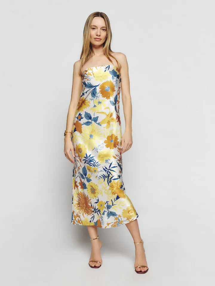 Joana Silk Dress