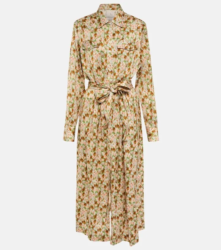 Floral midi dress