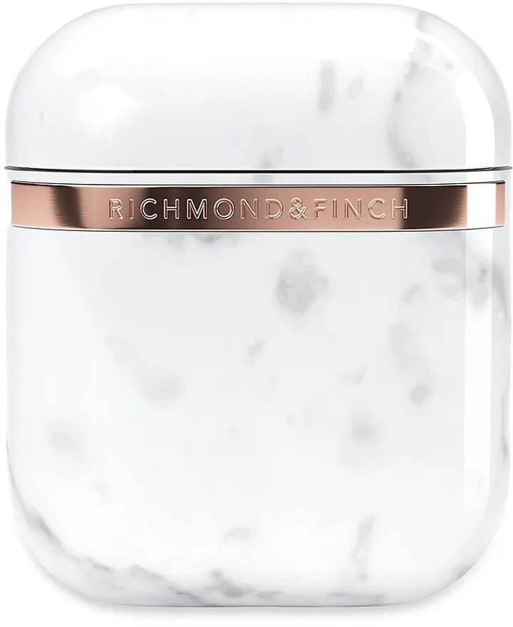 White Marble Airpod Case