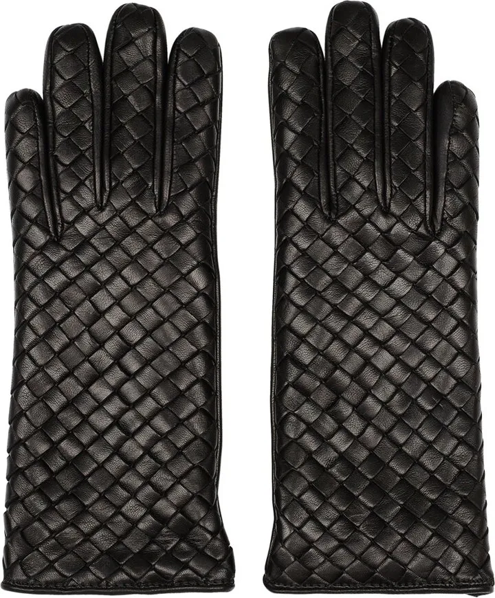 Bottega Veneta Classic Intrecciato Gloves