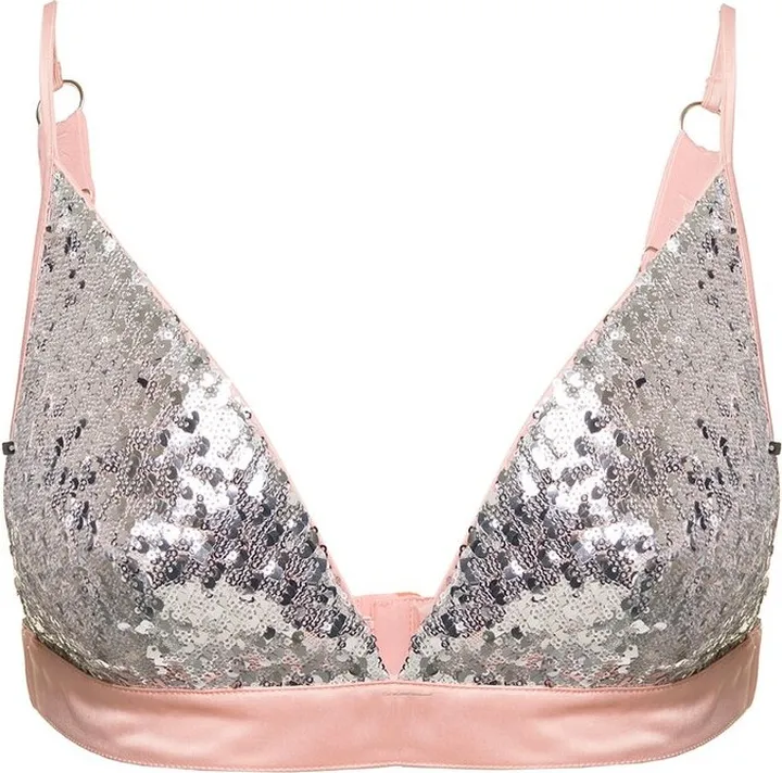 Pinko Razionale Sequinned Bra