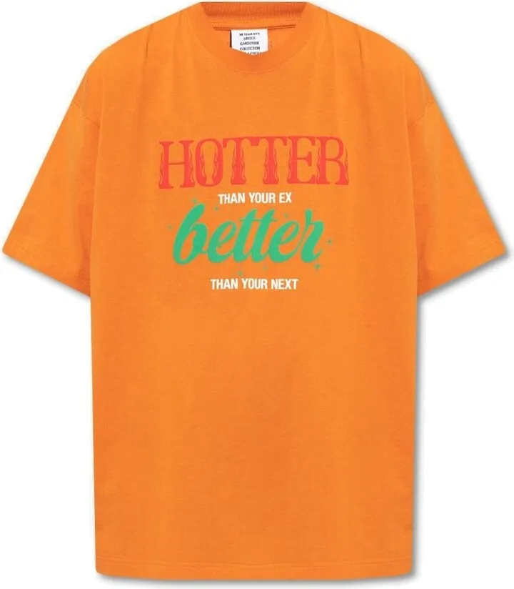 Vetements Graphic Printed Oversized-Fit T-Shirt