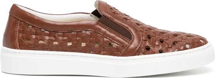 Interwoven Slip-On Sneakers