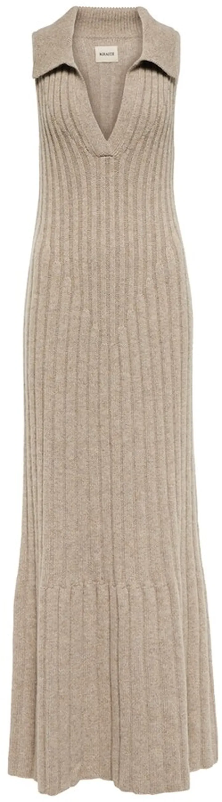 Giselle cashmere polo maxi dress