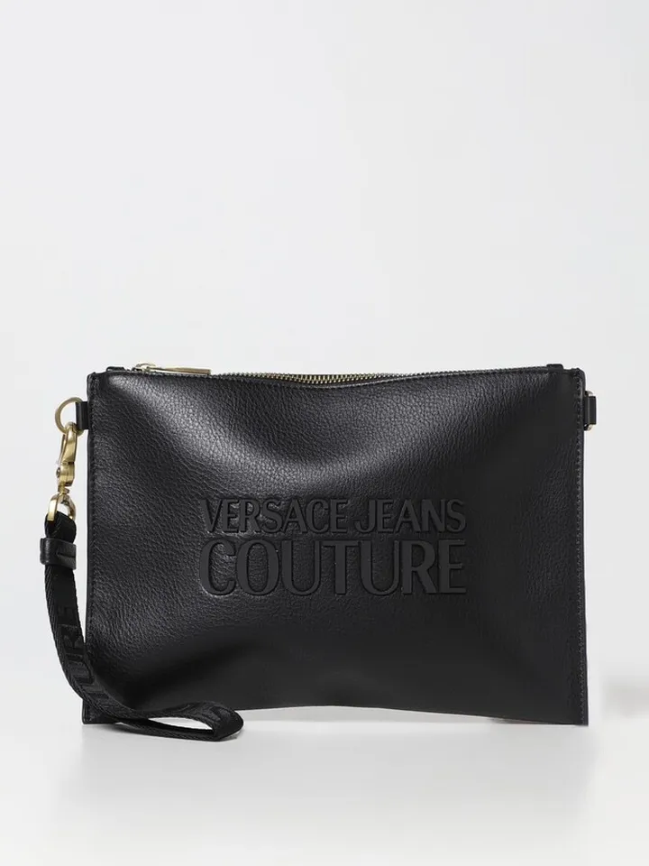 Versace Jeans Couture document holder in synthetic leather