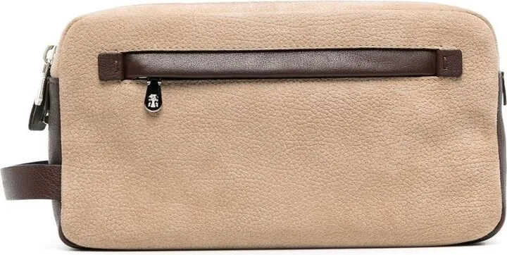 Leather Wash Bag