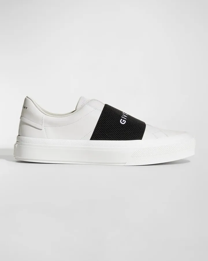 City Court Logo Slip-on Sneakers