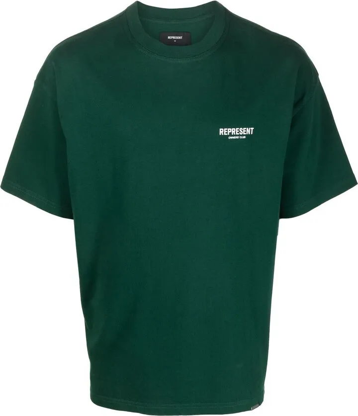 logo-print cotton T-shirt