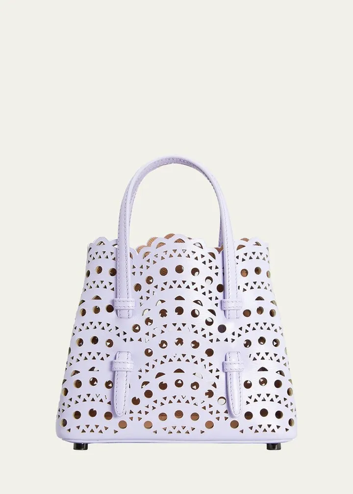 Mina Mini Cutout Top Handle Bag