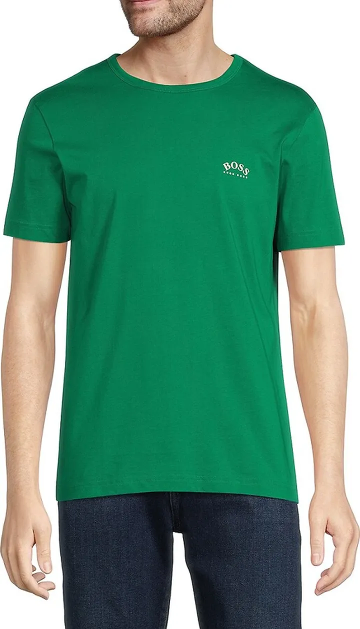 Curved Logo Cotton Tee
