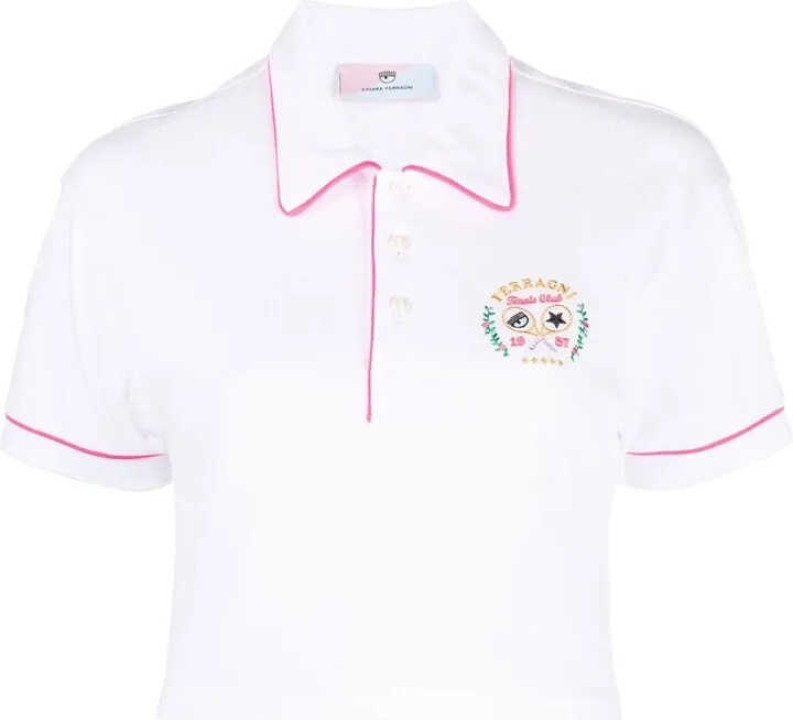 Cropped Polo Shirt