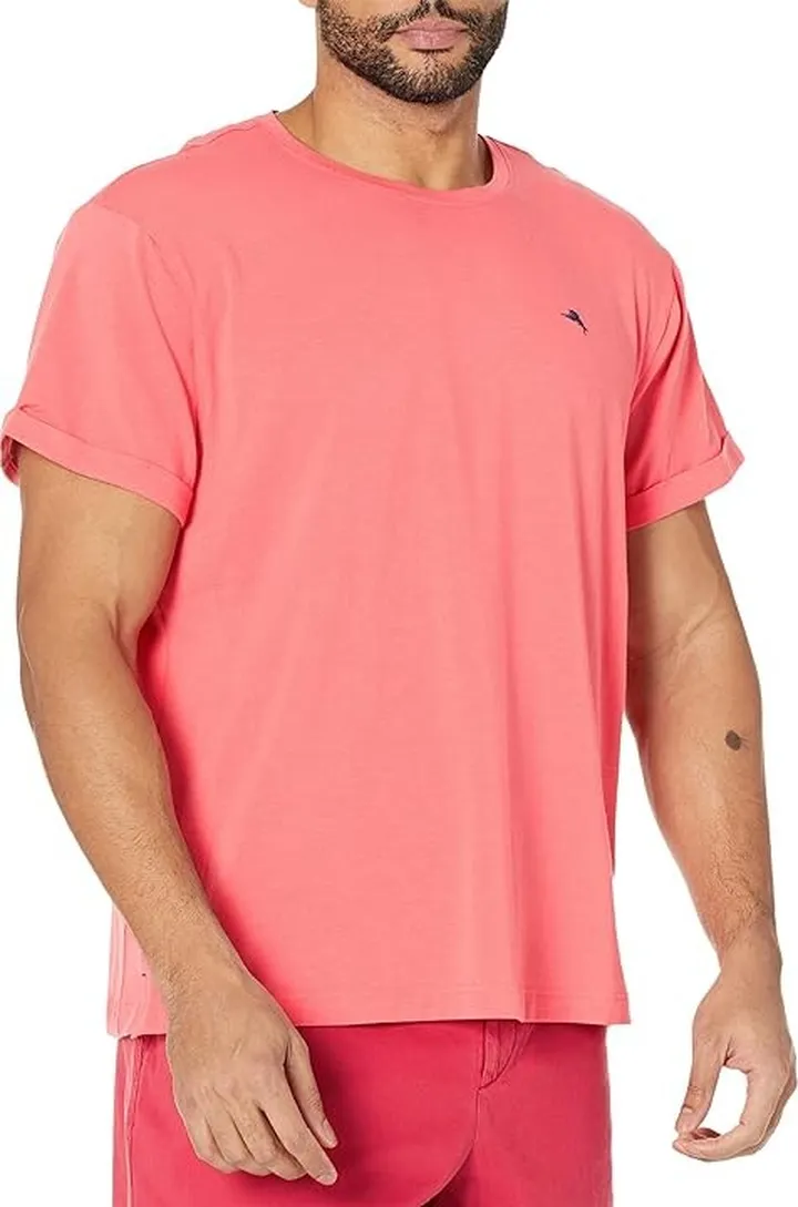Tommy Bahama Cotton Modal Tee (Red) Men's Pajama