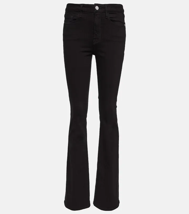 Le Mini mid-rise bootcut jeans