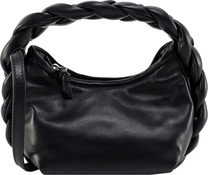 Mini leather handbag