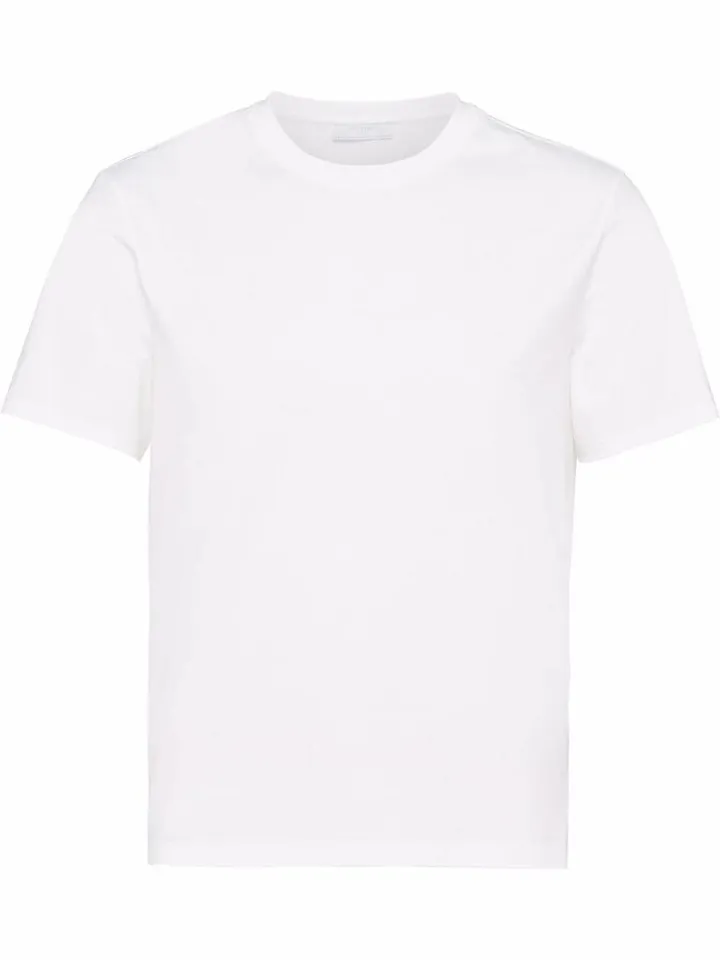 logo-embroidered crew-neck T-shirt