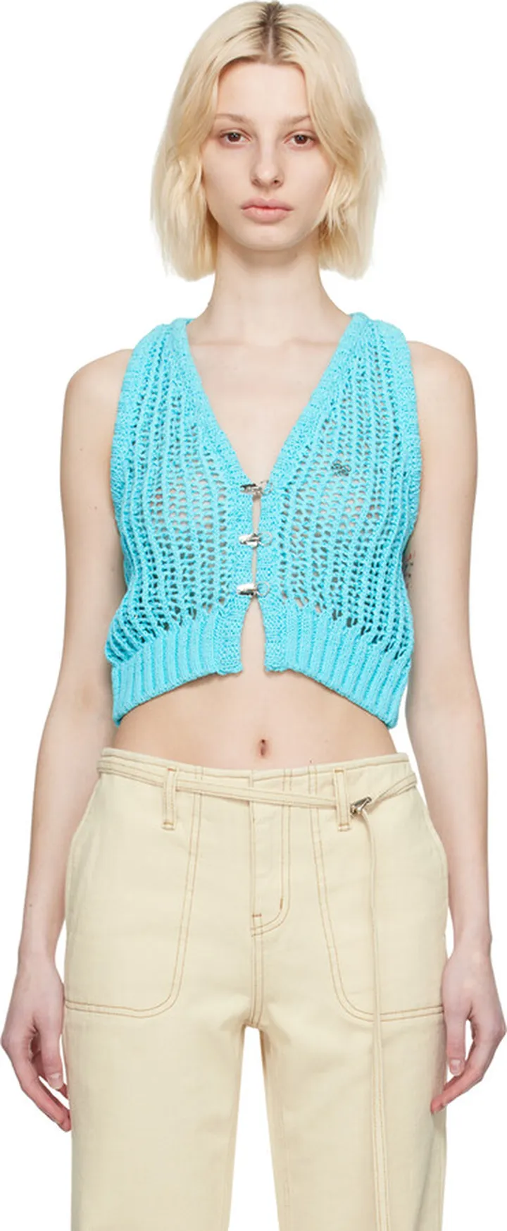 Kijun Blue Havana Cardigan