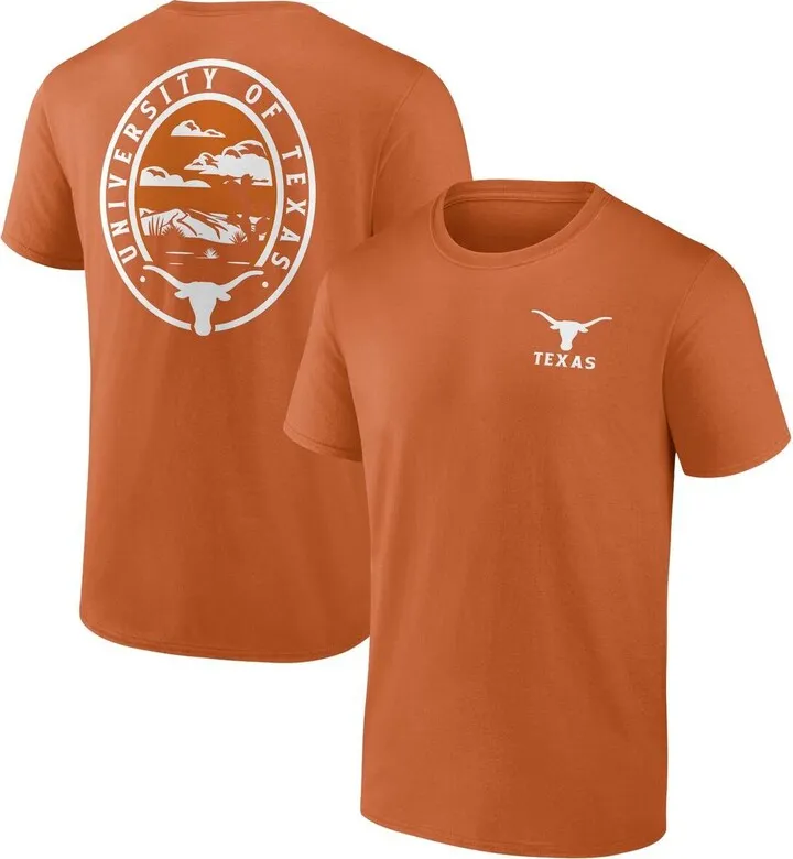 Men's Fanatics Branded Texas Orange Texas Longhorns Staycation T-shirt