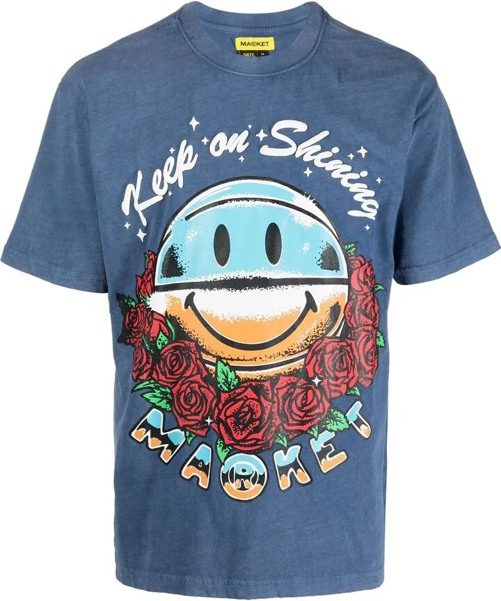 graphic-print short-sleeve T-shirt