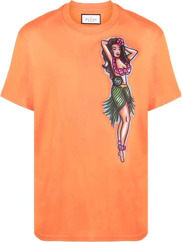 graphic-print short-sleeve T-shirt