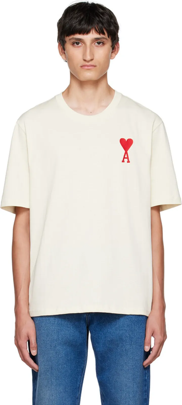 AMI Alexandre Mattiussi Off-White Ami de Cœur T-Shirt