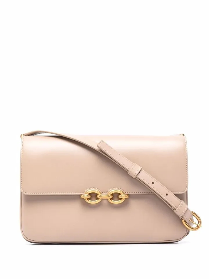 Chain-Detail Crossbody Bag
