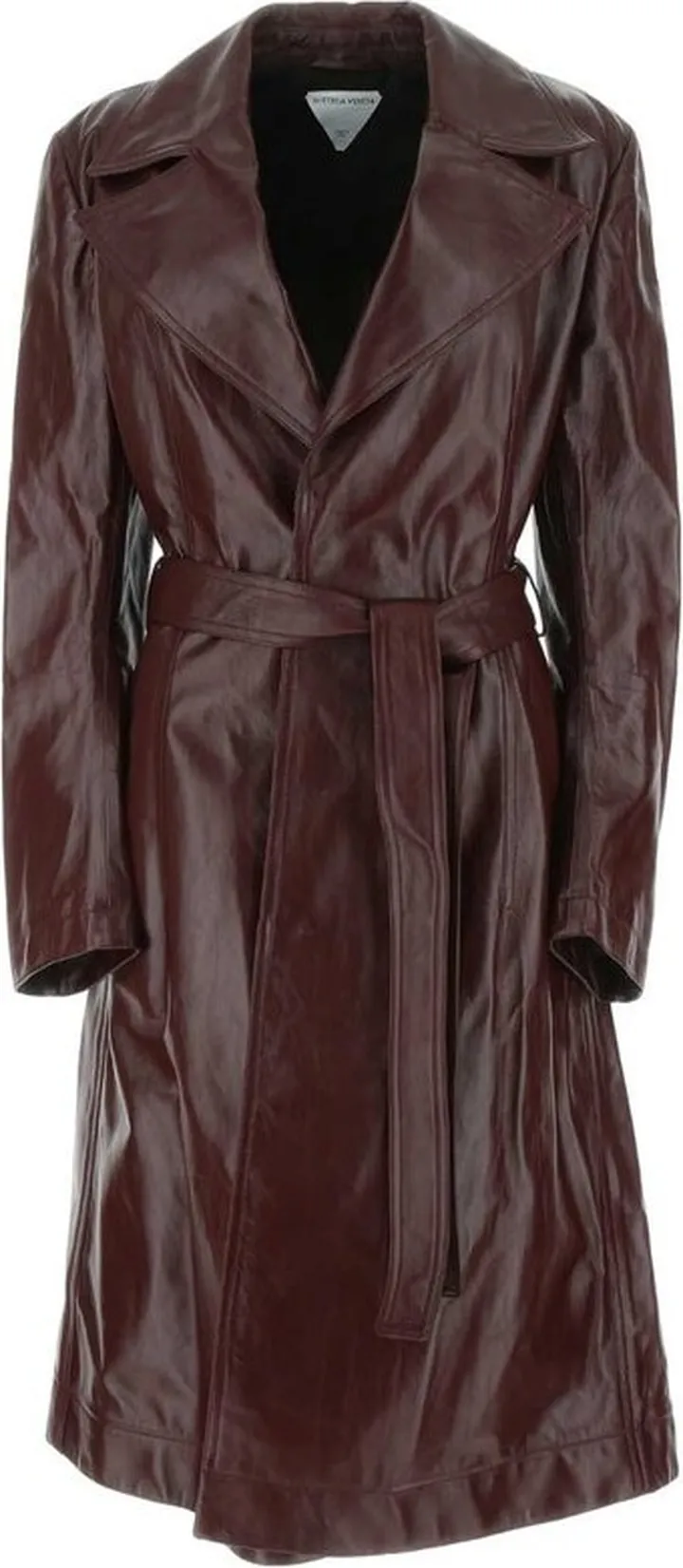 Bottega Veneta Shiny Leather Coat