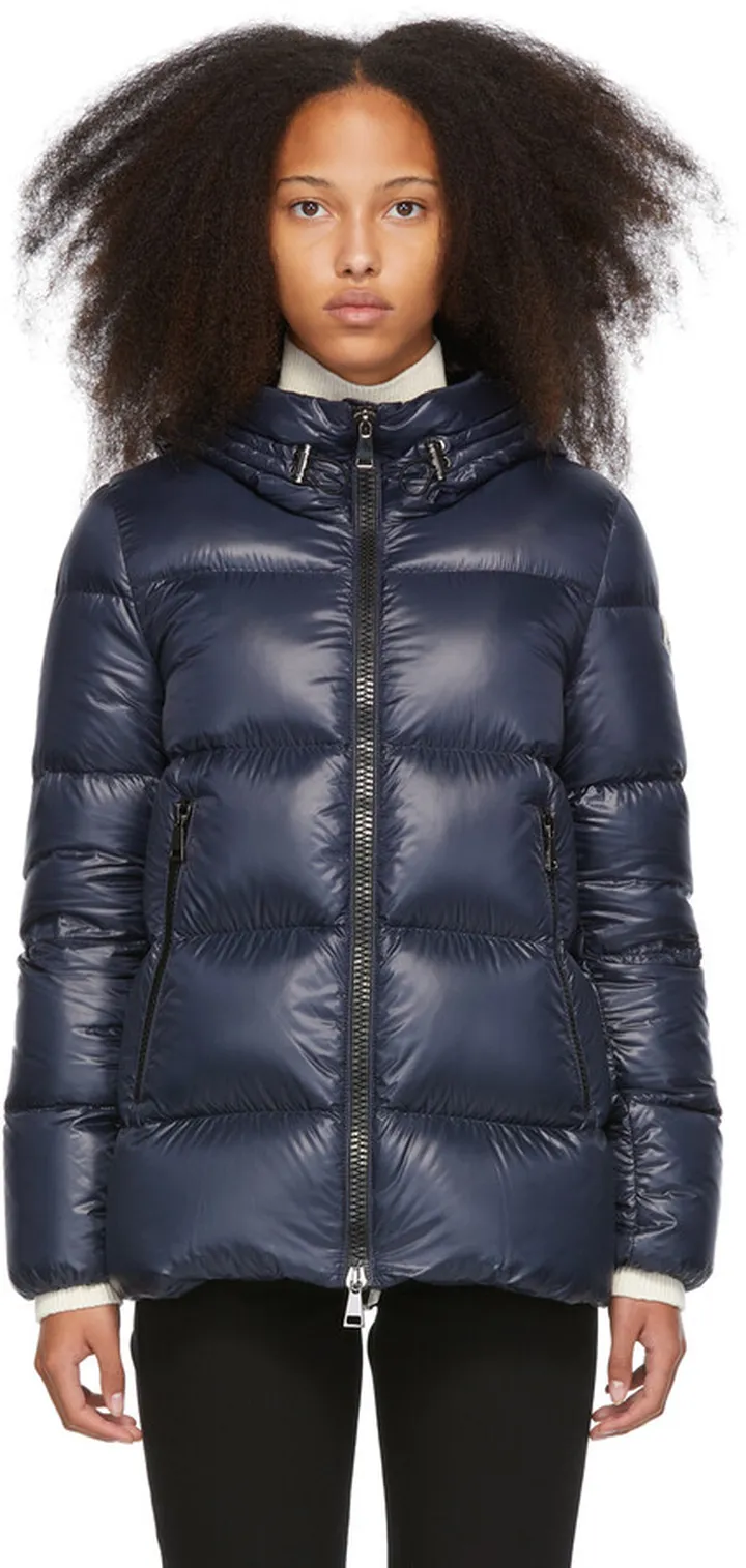 Moncler Navy Down Serrite Jacket