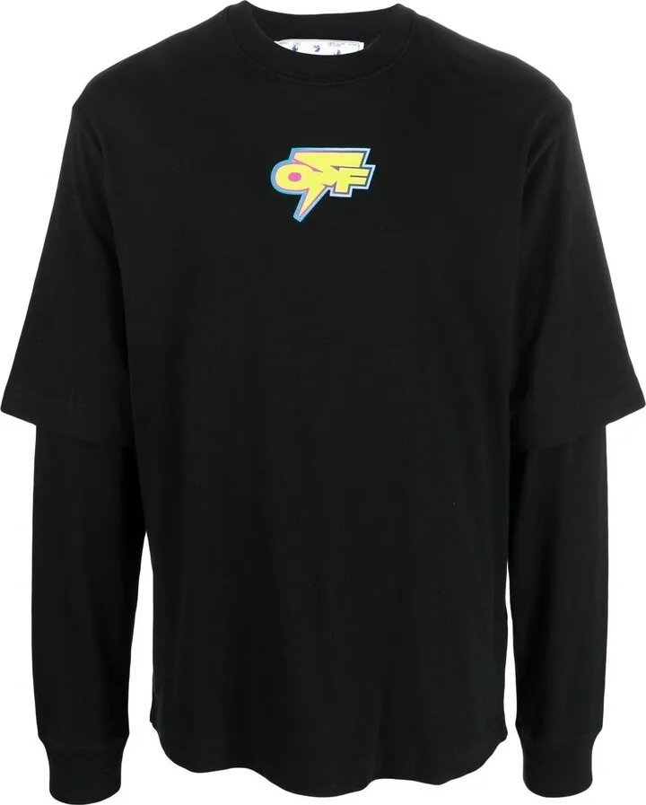 logo-print T-shirt