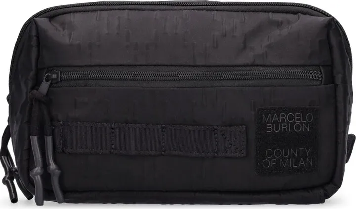 Cross monogram nylon belt bag