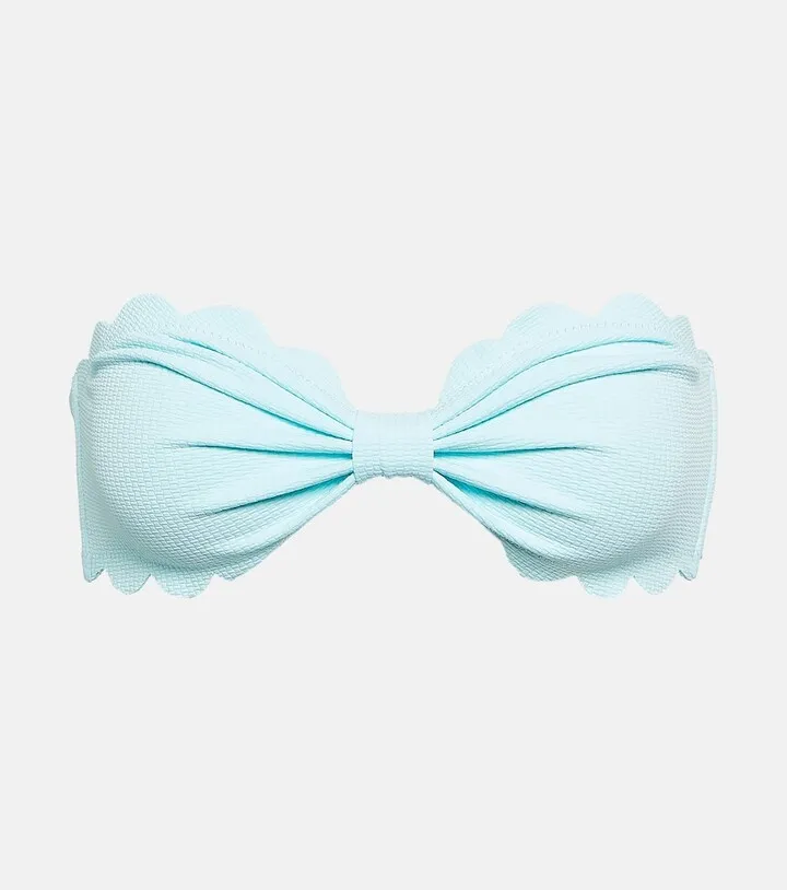 Antibes strapless bikini top