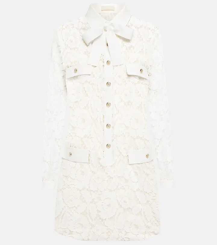 Lace minidress