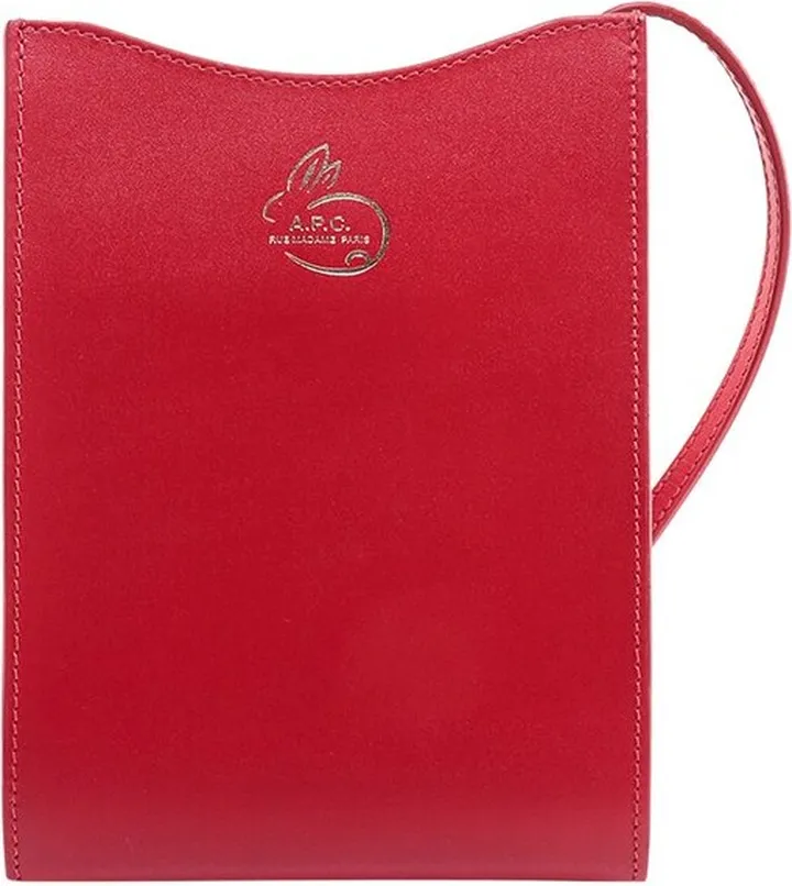 A.P.C. Logo Detailed Shoulder Bag