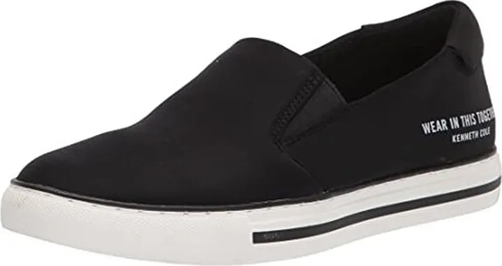 Kenneth Cole Women's Women's Kam Stripe Neoprene Slip-On Sneaker