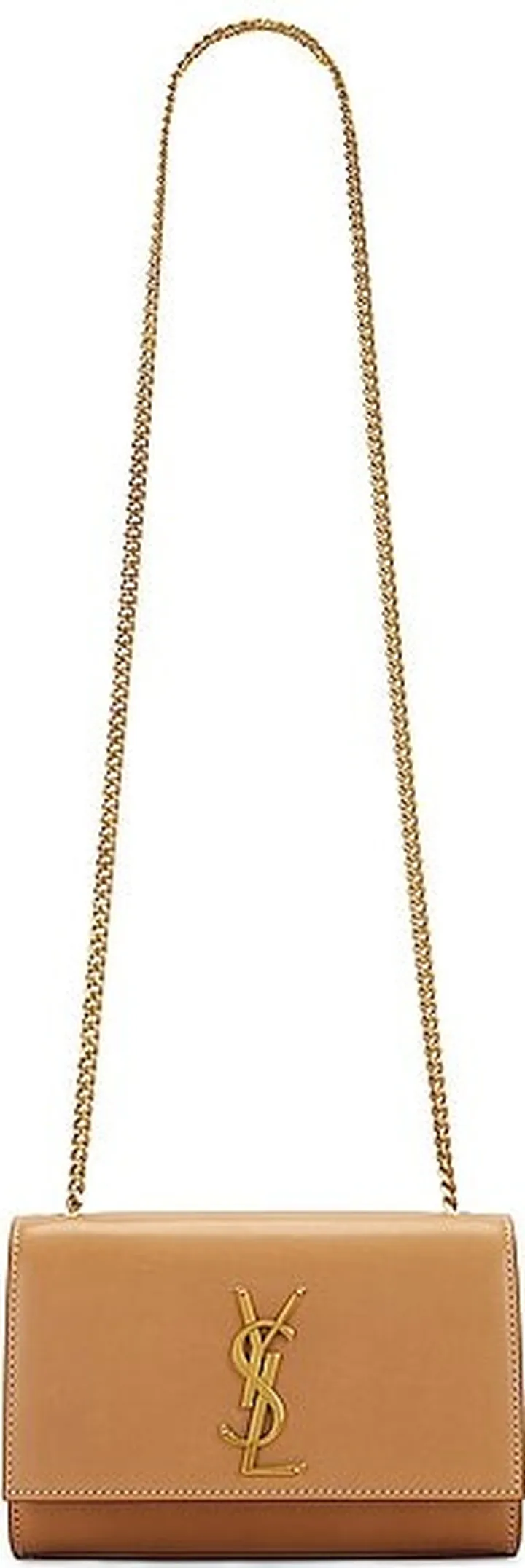 Saint Laurent Small Kate Bag in Tan