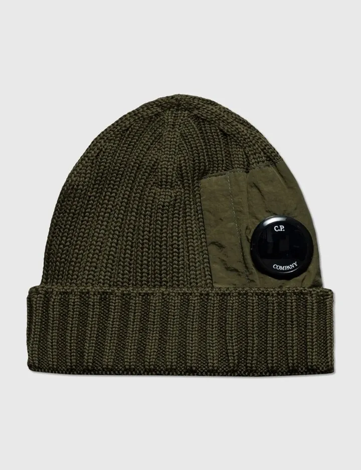Extra Fine Merino Wool Lens Beanie