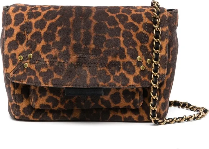 Lulu suede crossbody bag
