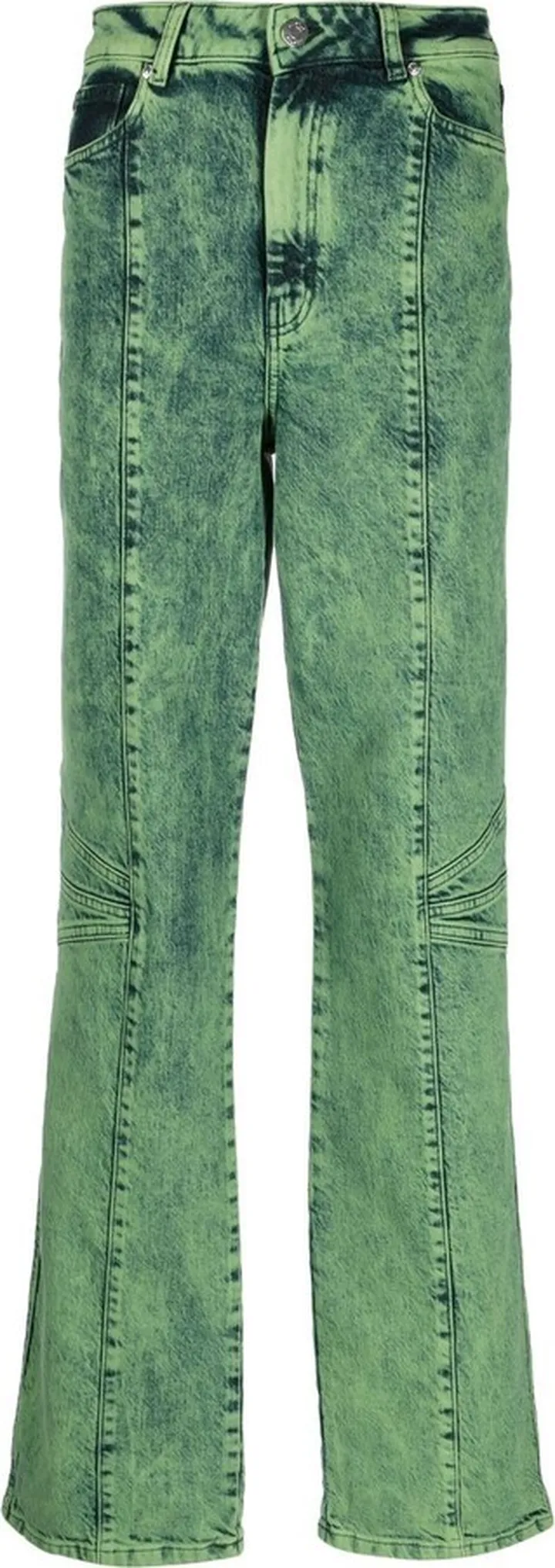 Acid Wash High Waisted Jeans
