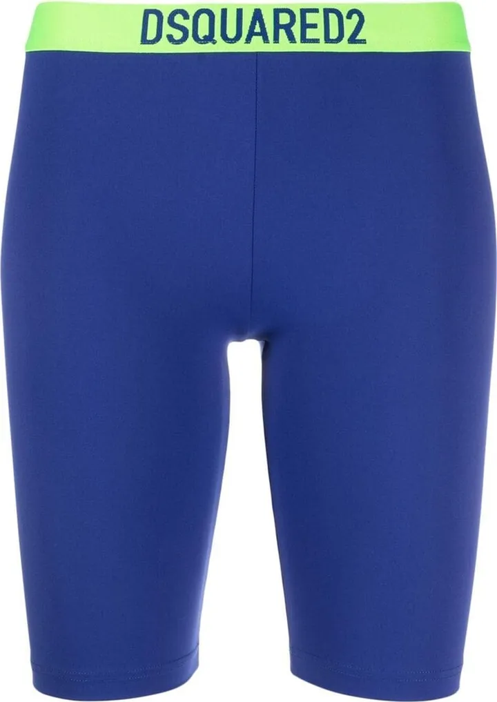 Logo-Waistband Cycling Shorts