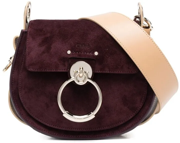 CHLOÉ- Tess Small Leather Crossbody Bag