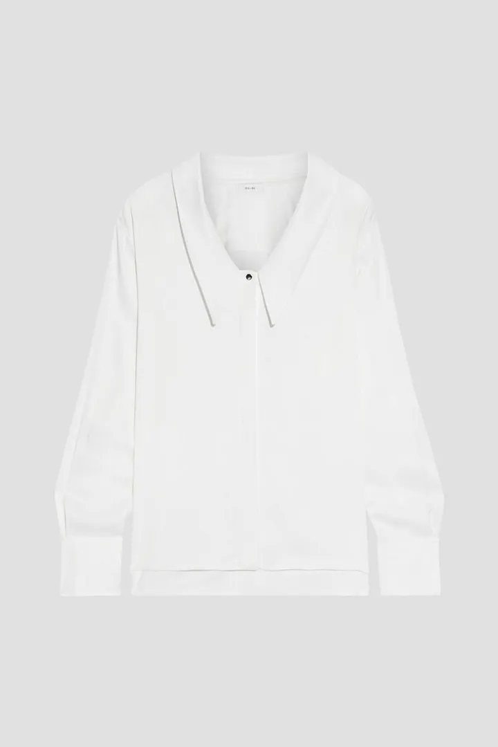 Capucine satin shirt