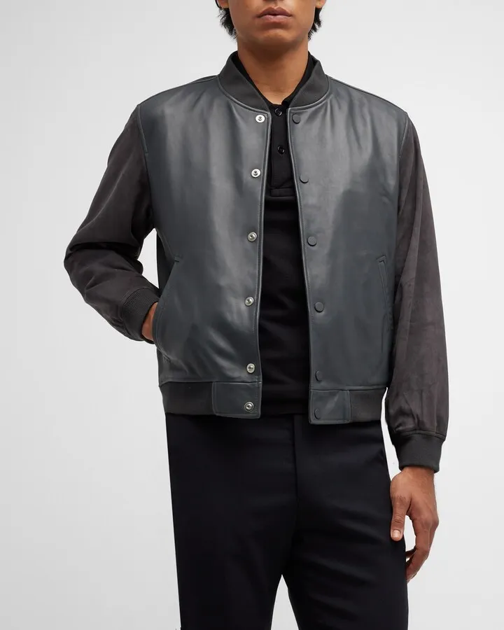 Men's Lamb Supreme Varsity Jacket