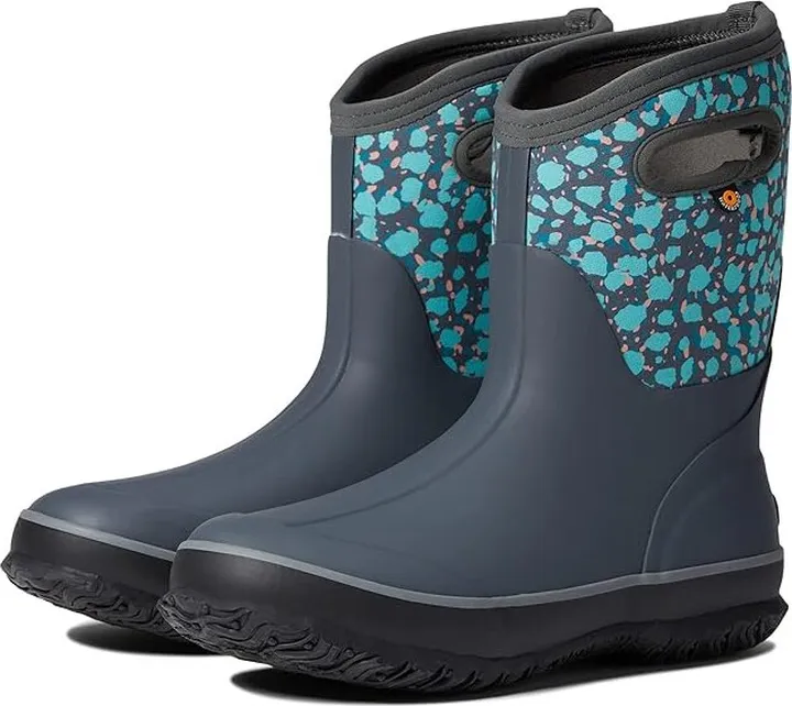Bogs Classic Mid Animal (Gray Multi) Women's Shoes