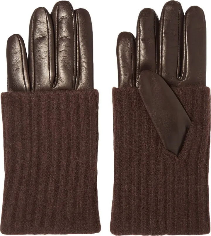 Gloves Dark Brown