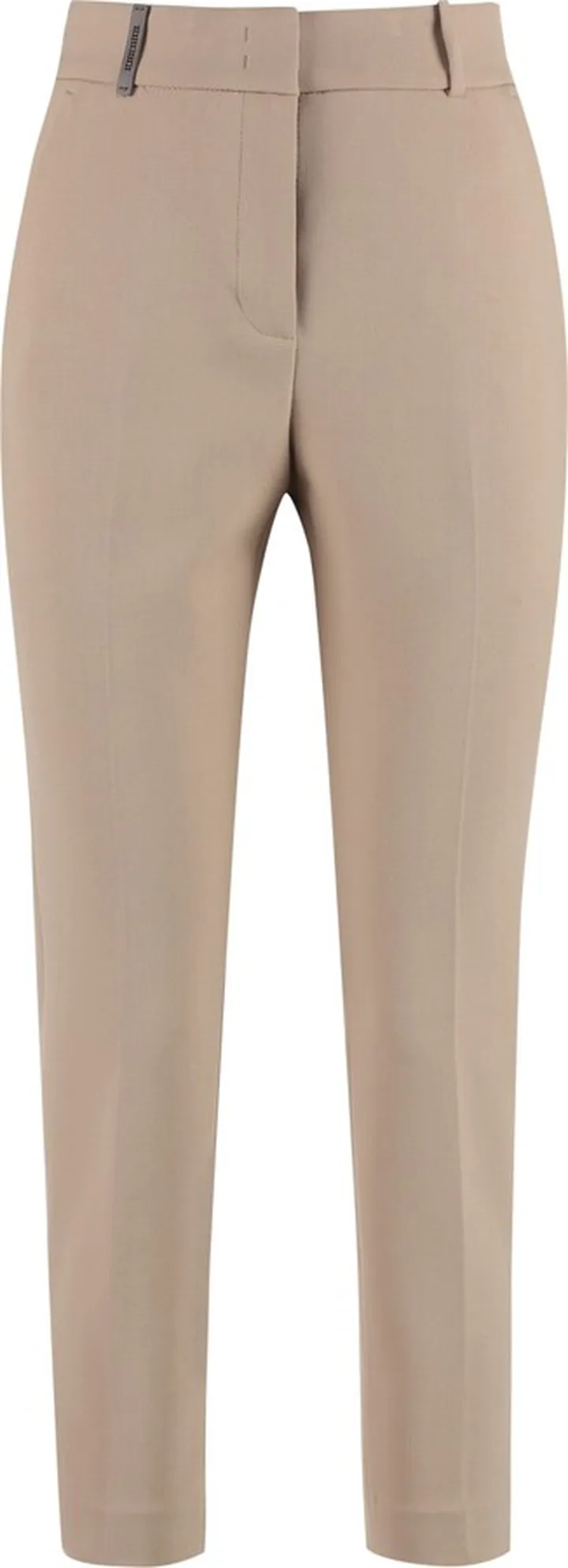 Straight-leg Trousers