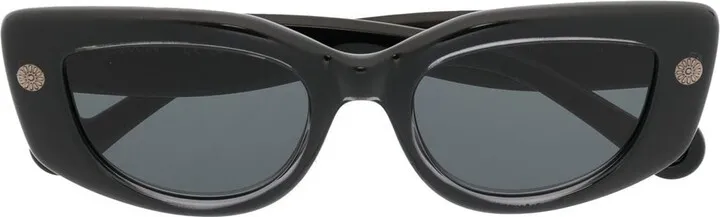 Engraved-Logo Tinted Sunglasses