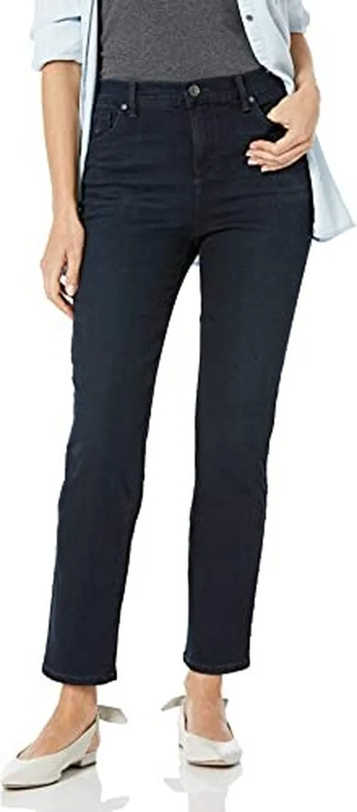 Gloria Vanderbilt Women's Amanda Classic High Rise Tapered Jean