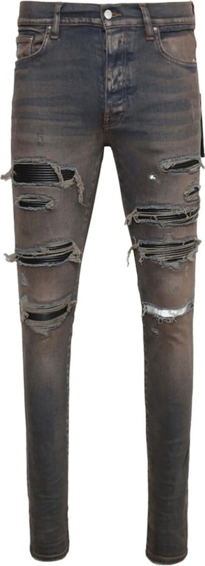 Thrasher ripped skinny jeans