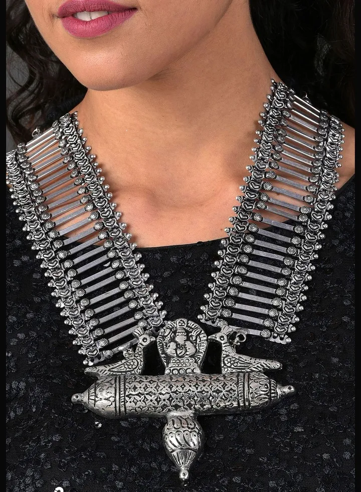 Silver Plated Designer Necklace