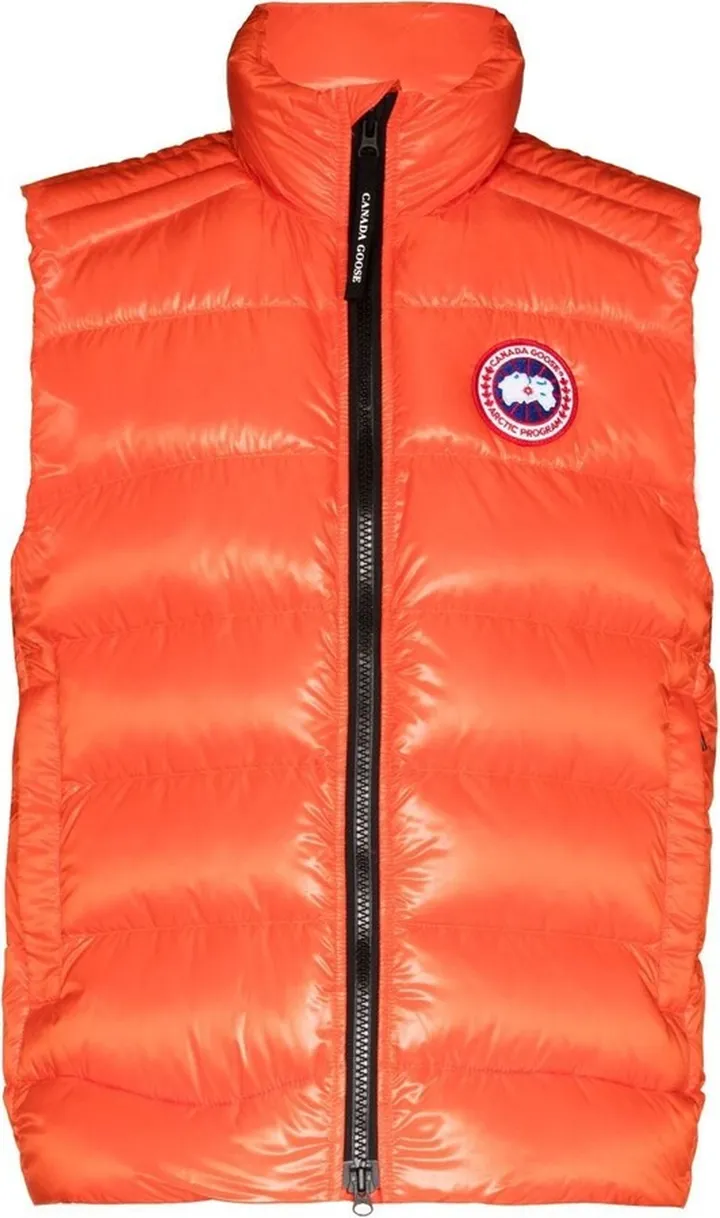 Crofton logo-patch padded gilet